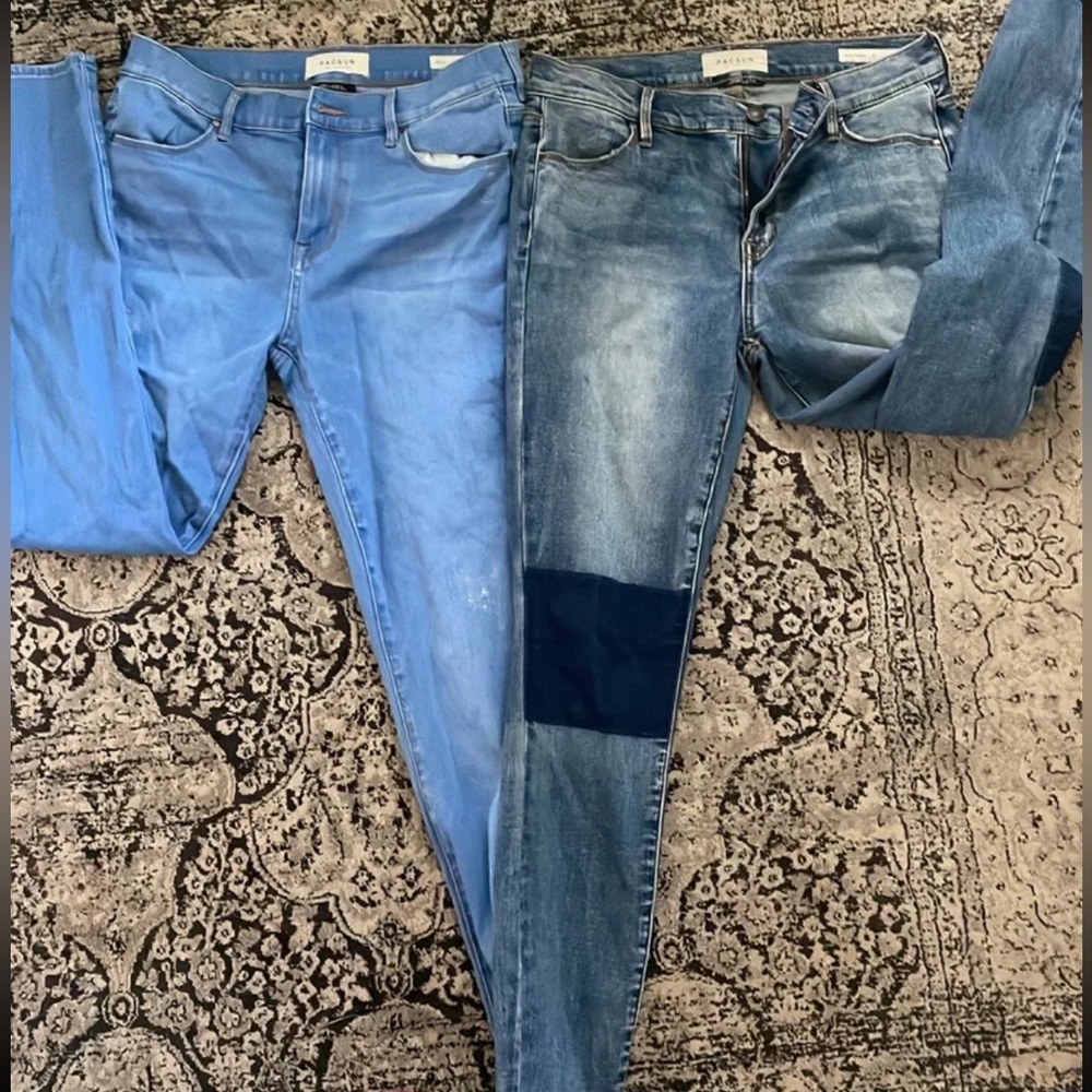 Pacsun super stretch Jegging bundle.